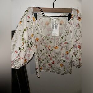 H&M Floral blouse